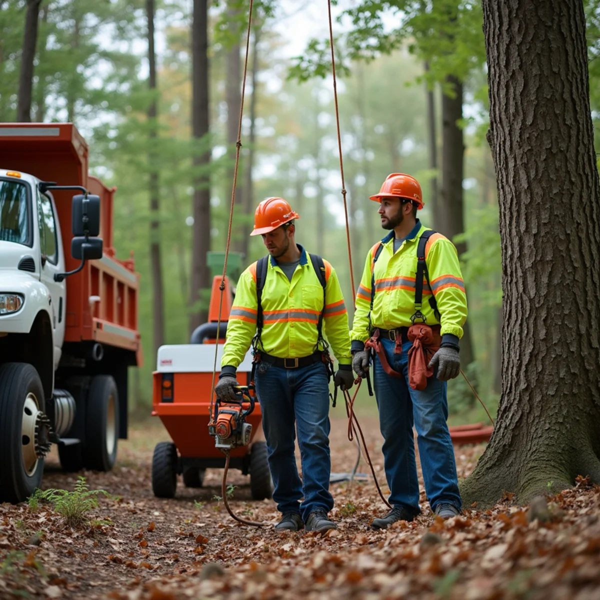 Tree service in Peachtree City, GA by Costeño Tree Services